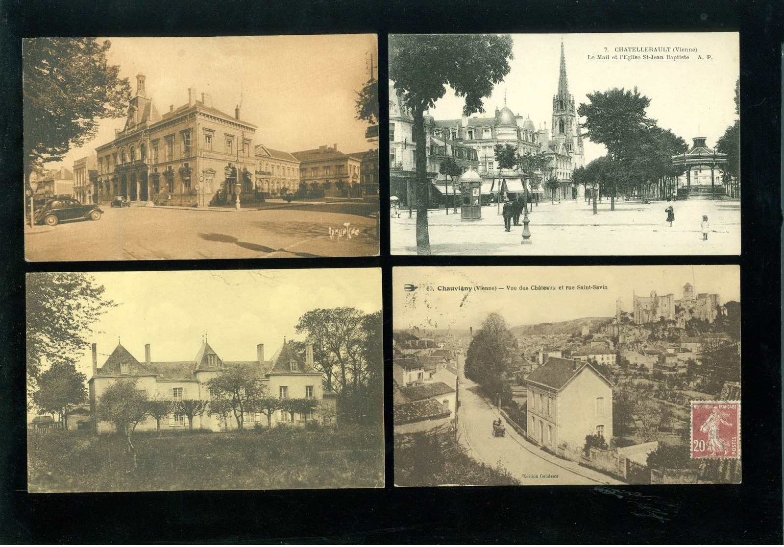 Beau Lot De 60 Cartes Postales De France  Vienne  Mooi Lot Van 60 Postkaarten Van Frankrijk ( 86) - 60 Scans - 5 - 99 Cartes