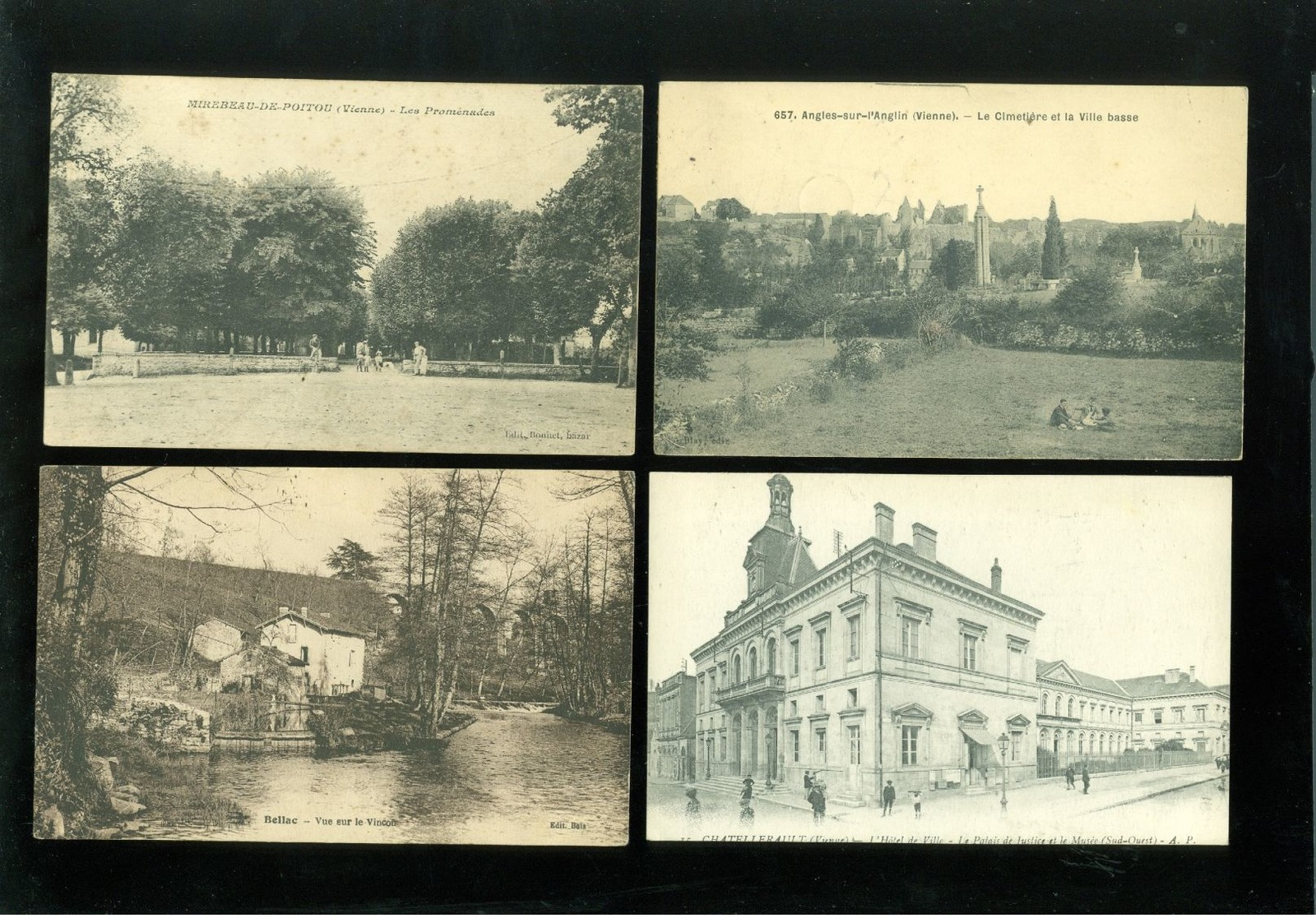 Beau lot de 60 cartes postales de France  Vienne  Mooi lot van 60 postkaarten van Frankrijk ( 86) - 60 scans