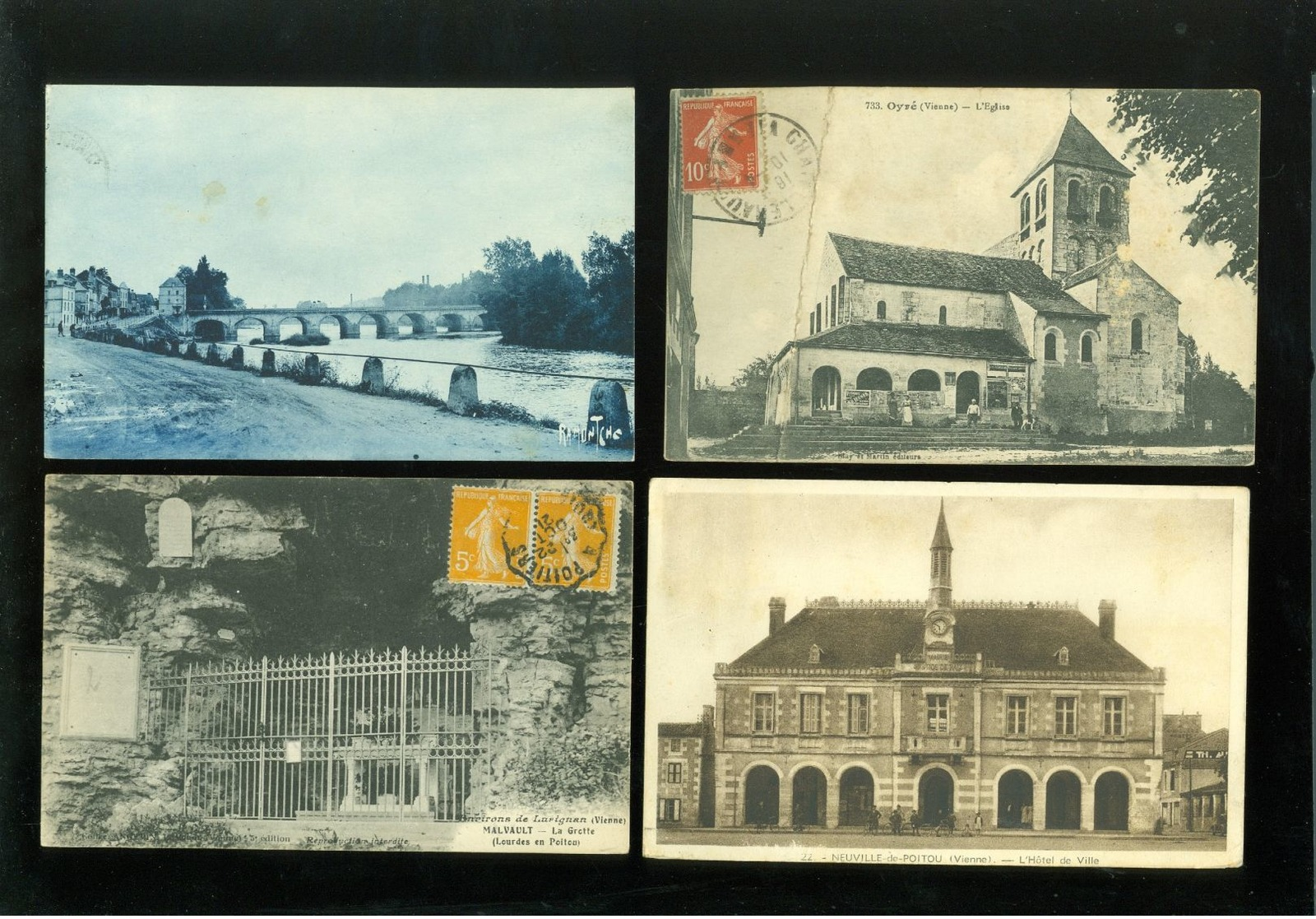 Beau lot de 60 cartes postales de France  Vienne  Mooi lot van 60 postkaarten van Frankrijk ( 86) - 60 scans