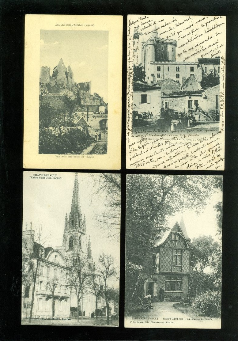 Beau lot de 60 cartes postales de France  Vienne  Mooi lot van 60 postkaarten van Frankrijk ( 86) - 60 scans