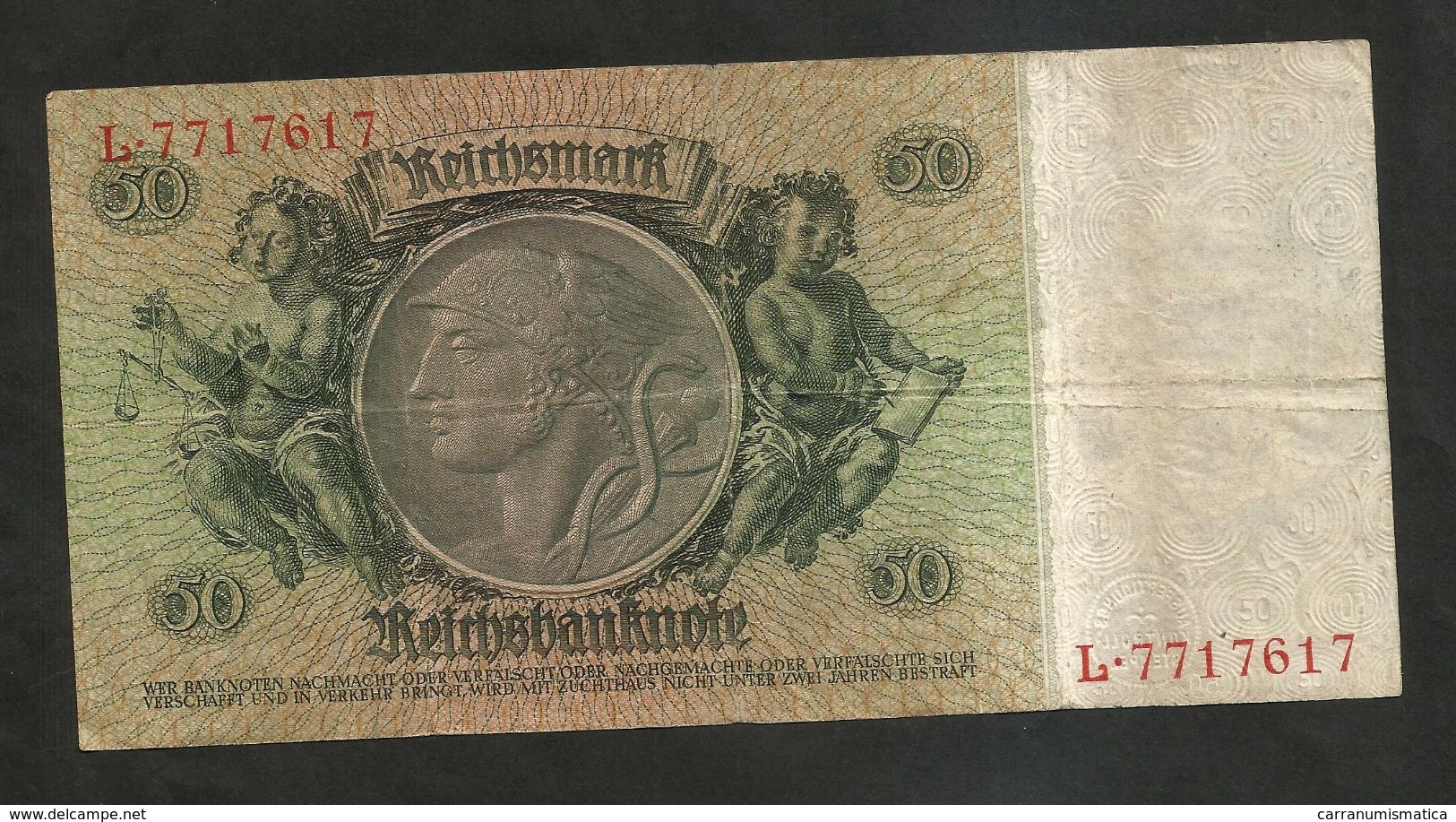 DEUTSCHLAND - Weimarer Republik - 50 Reichsmark (Berlin 1933) - 50 Mark