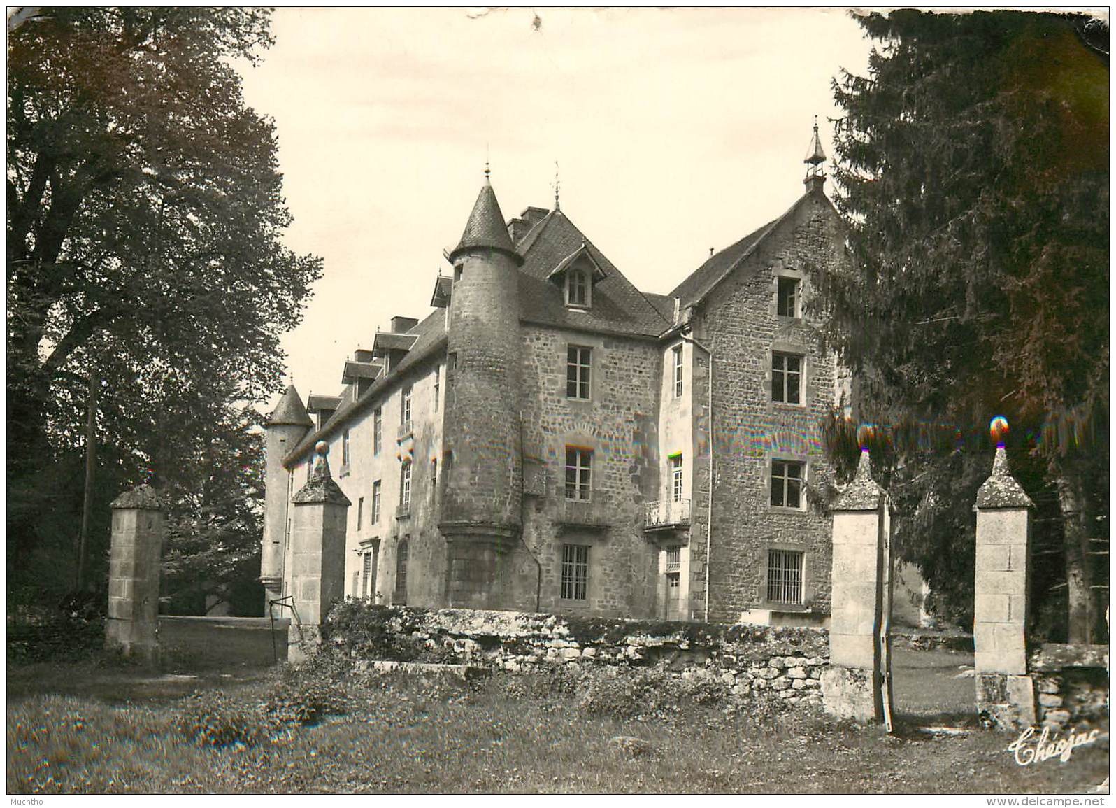 Dep - 23 - SAINT AGNANT PRES CROCQ Le Theil Colonie De Vacances Du Perreux Sur Marne  Chateau XV Siecle - Autres & Non Classés