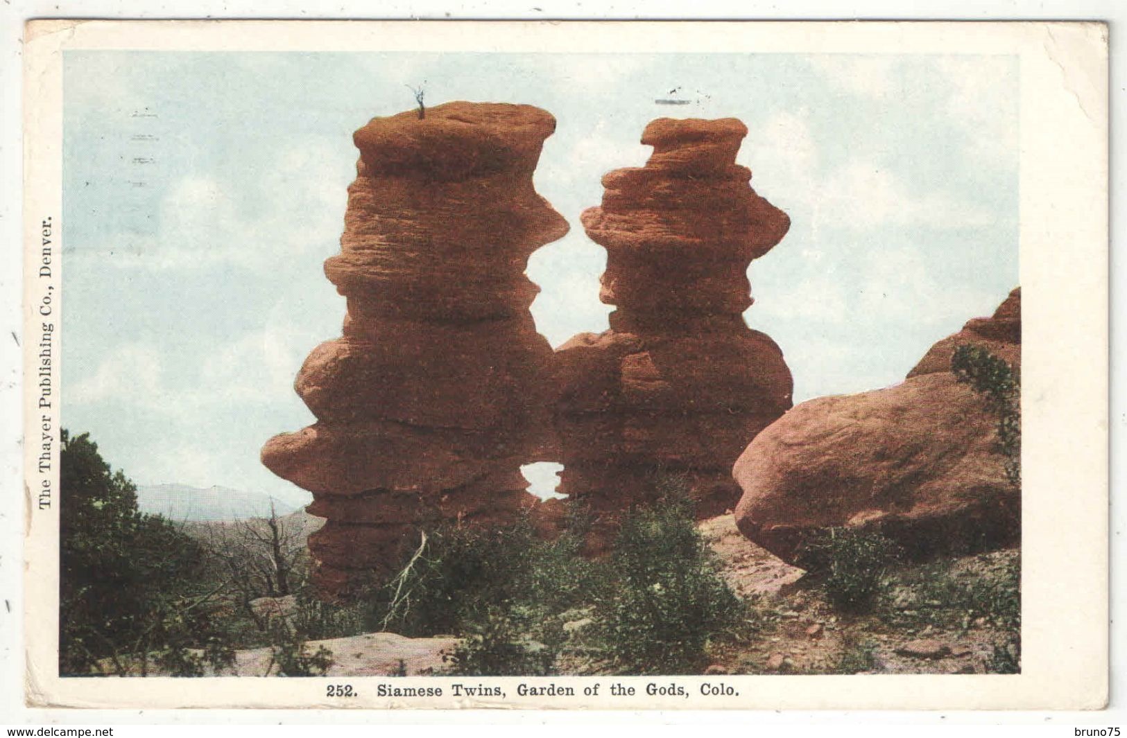 Siamese Twins - Garden Of The Gods, Colorado - 1920 - Autres & Non Classés