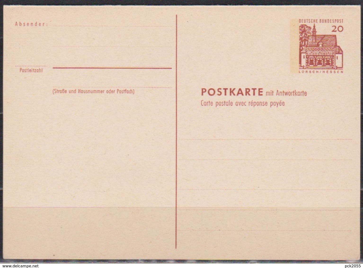 BRD Ganzsache 1965 MiNr. P 85 Mit Antwortpostkarte Ungelaufen (  D 5979 ) Günstige Versandkosten - Postkarten - Ungebraucht