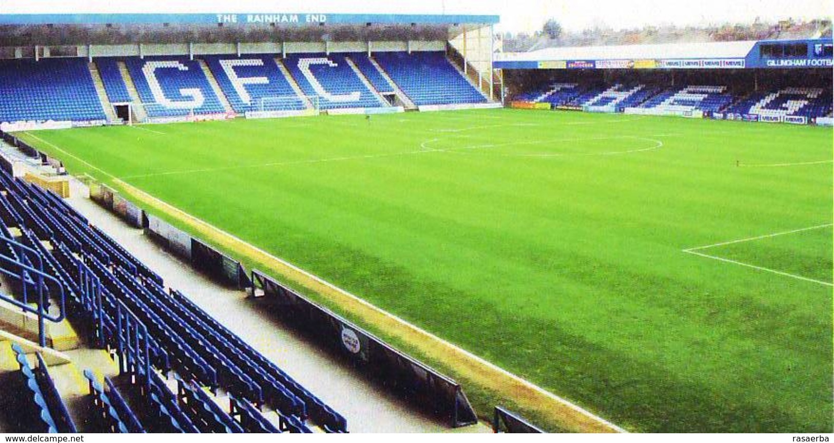 Gillingham Football Club Priestfield Stadium  Cartolina Stadio Postcard Stadion AK Carte Postale Stade Estadio - Calcio