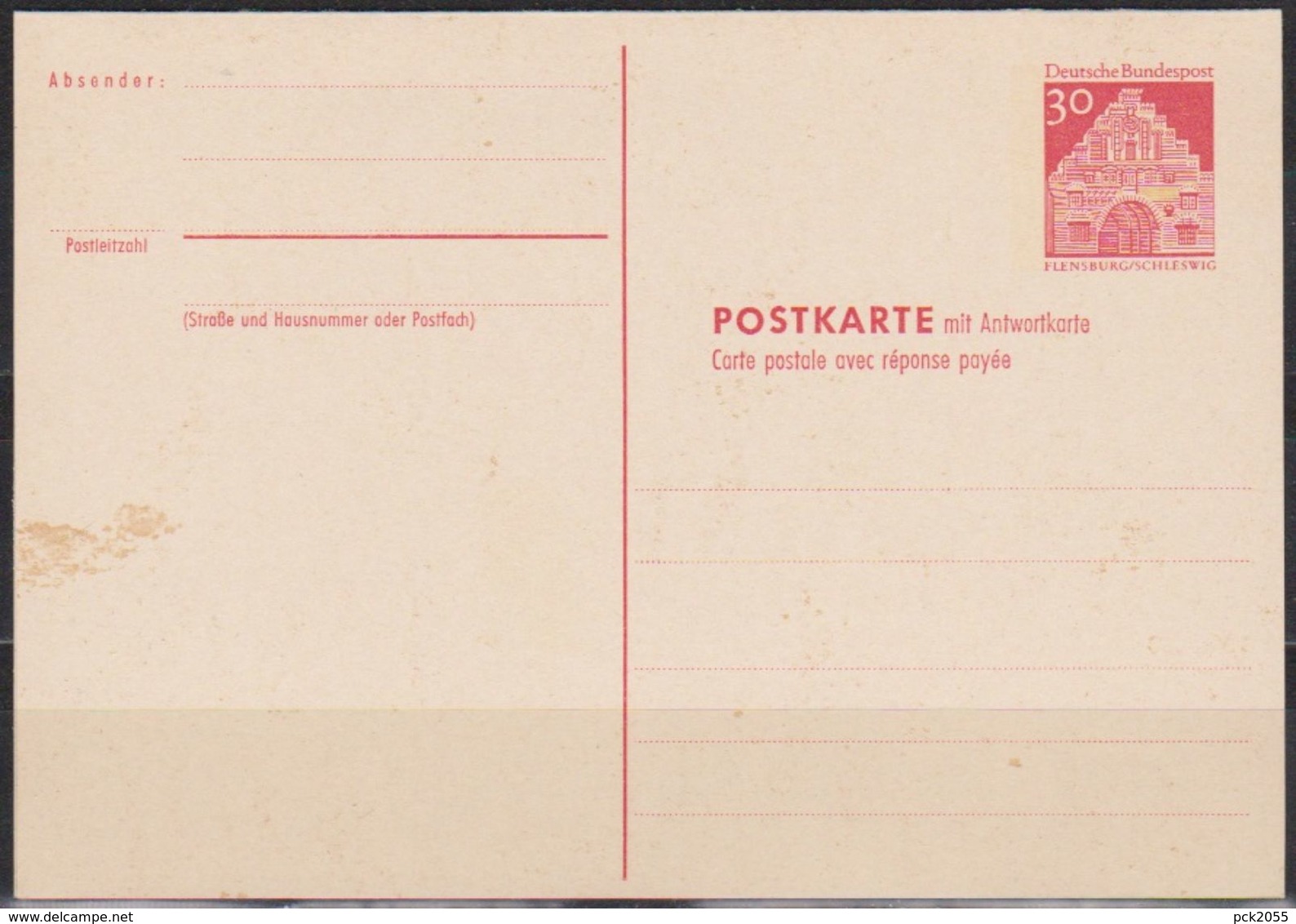 BRD Ganzsache 1966/67 Mi-Nr. P 95 Mit Antwortkarte Ungebraucht Ansehen ( D 5985 ) Günstige Versandkosten - Postkarten - Ungebraucht