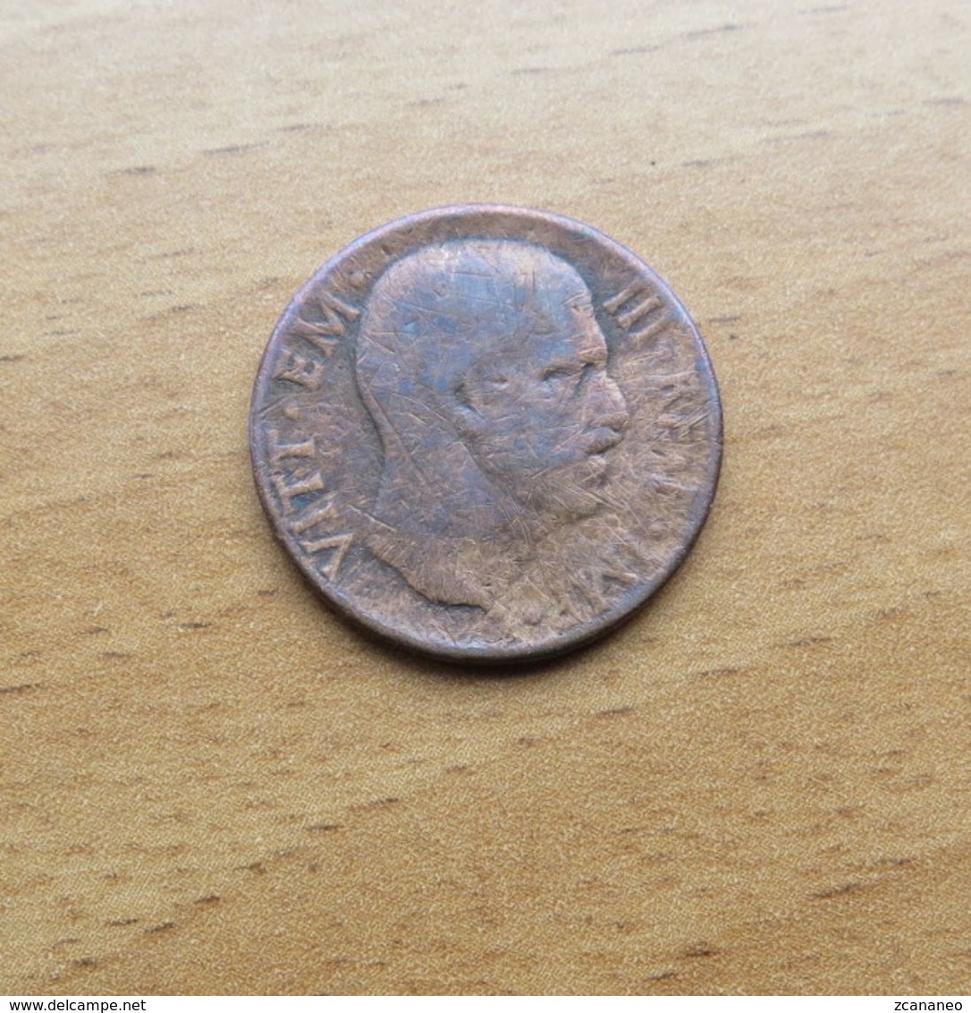 RIPRODUZIONE DI MONETA (FALSO D'EPOCA) 5 CENTESIMI 1936? SPIGA VITT. EMANUELE III° RE D'ITALIA - - Imitazioni