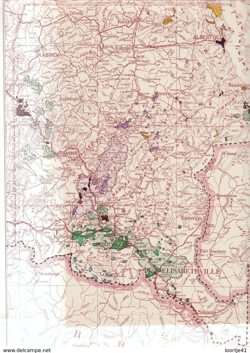 Livre Plan Decennal Developpement économique Et Social Du Congo Belge - 1949 + Cartes - Géographie