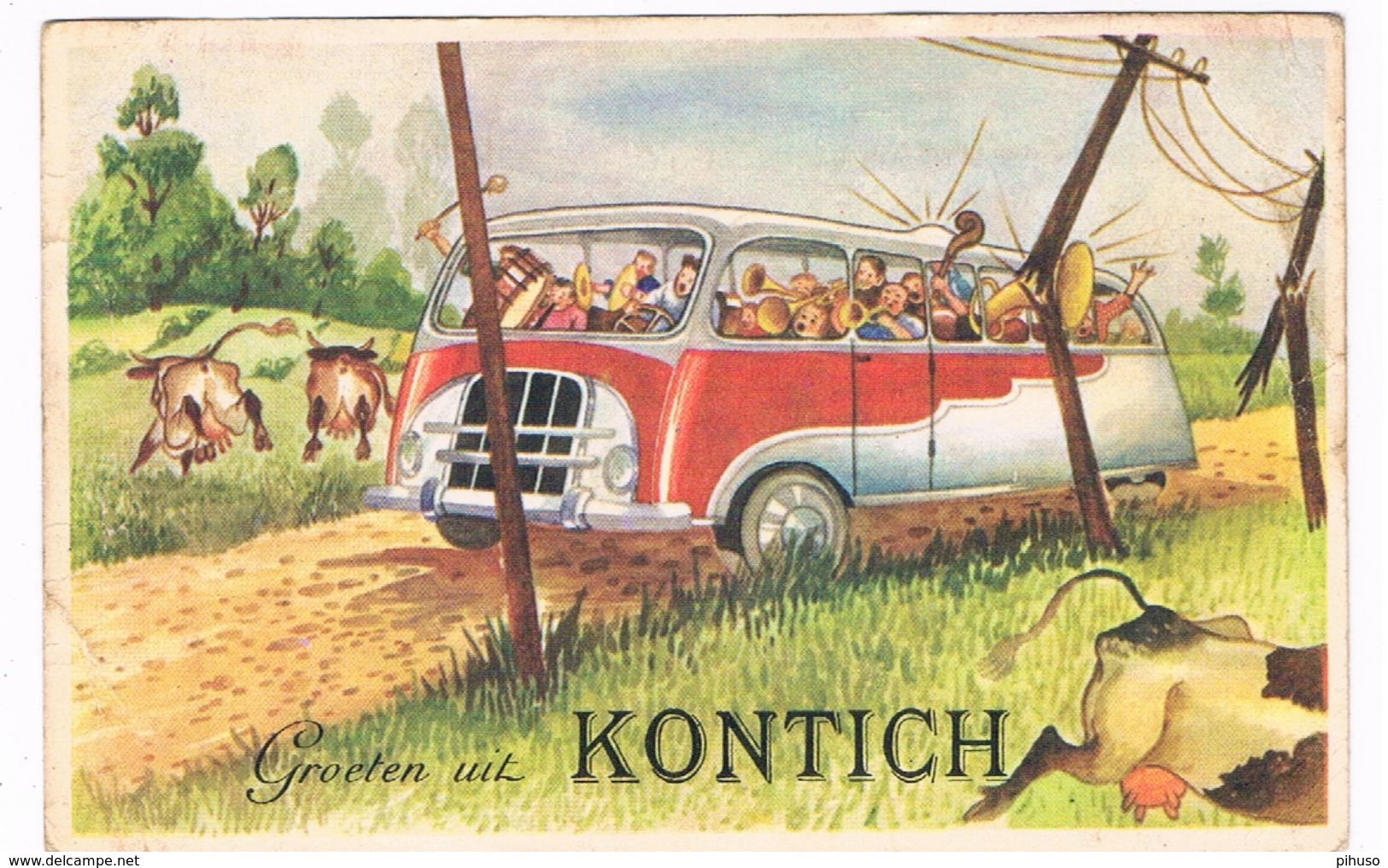 B-6627   KONTICH : Groeten Uit - Kontich