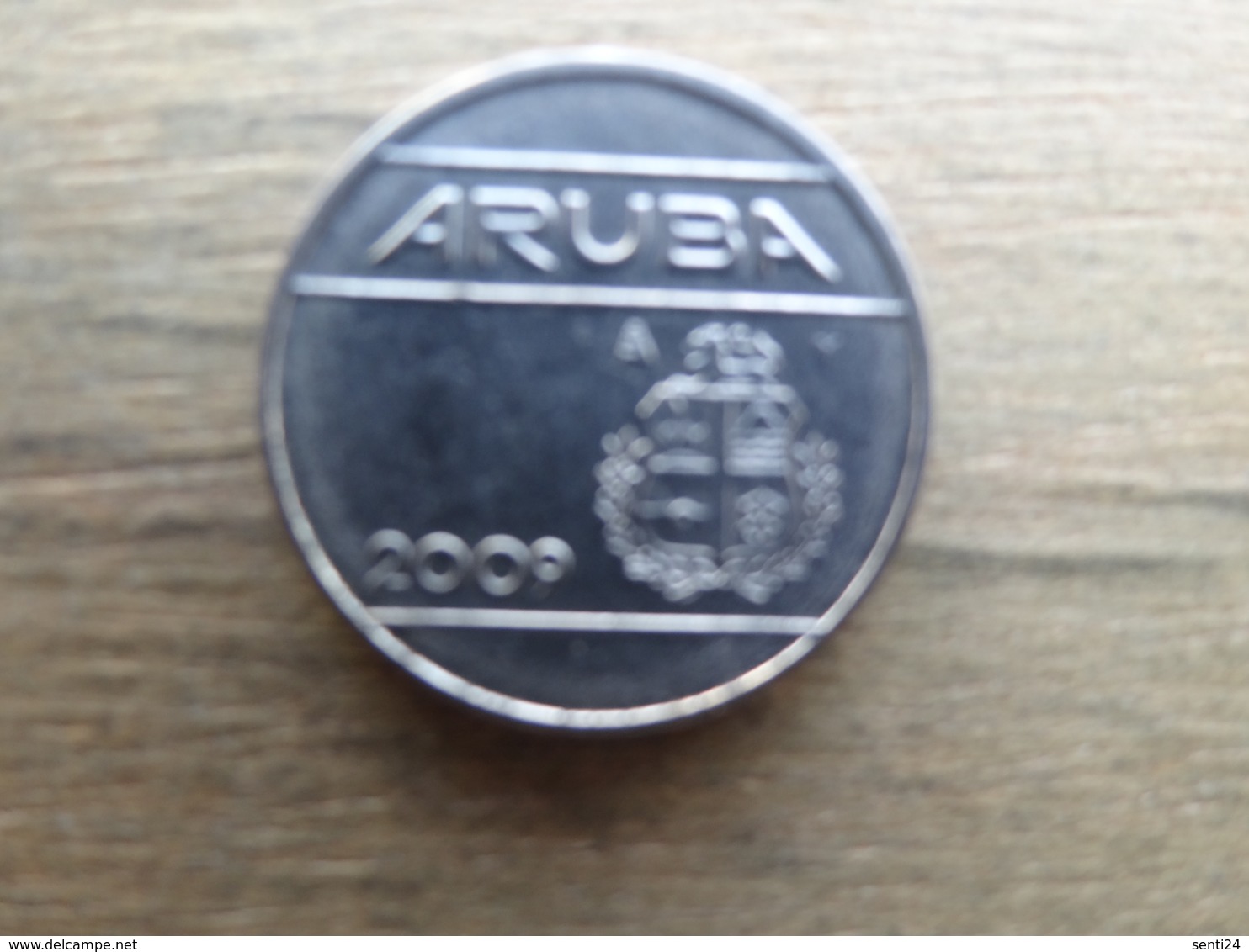 Aruba  25  Cents  2009  Km 3 - West Indies