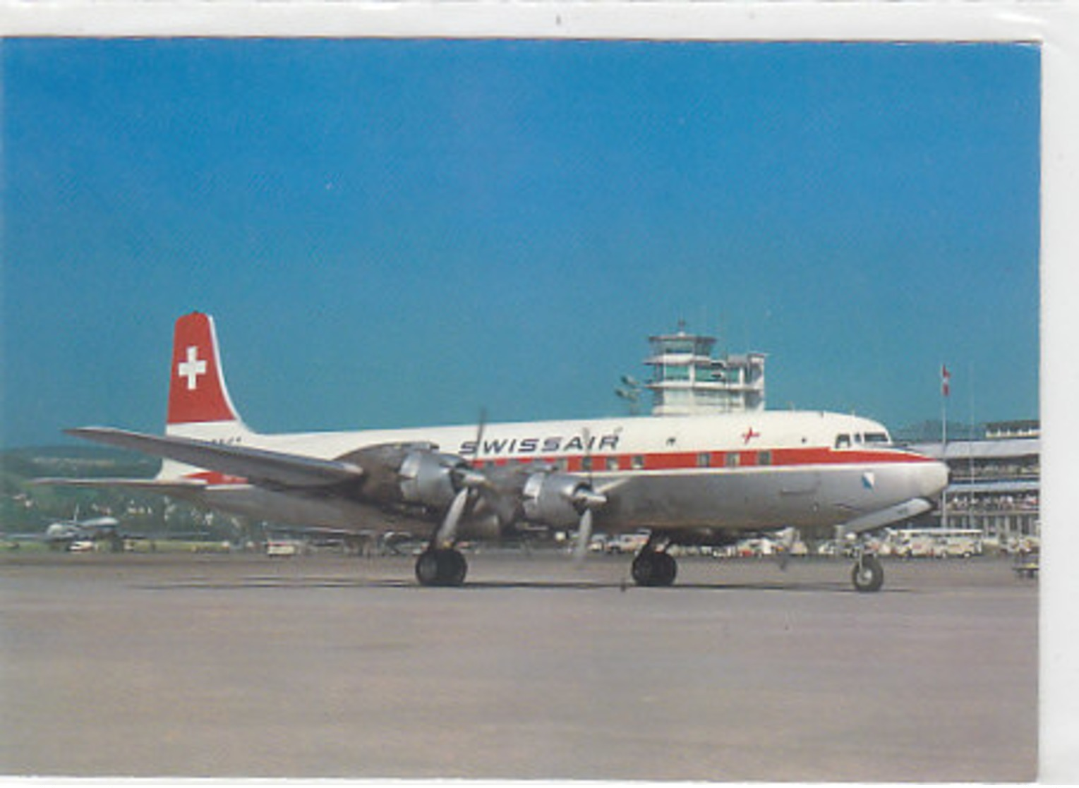 DC-7 (HB-IBK) Der Swissair      (P-120-60816) - 1946-....: Moderne