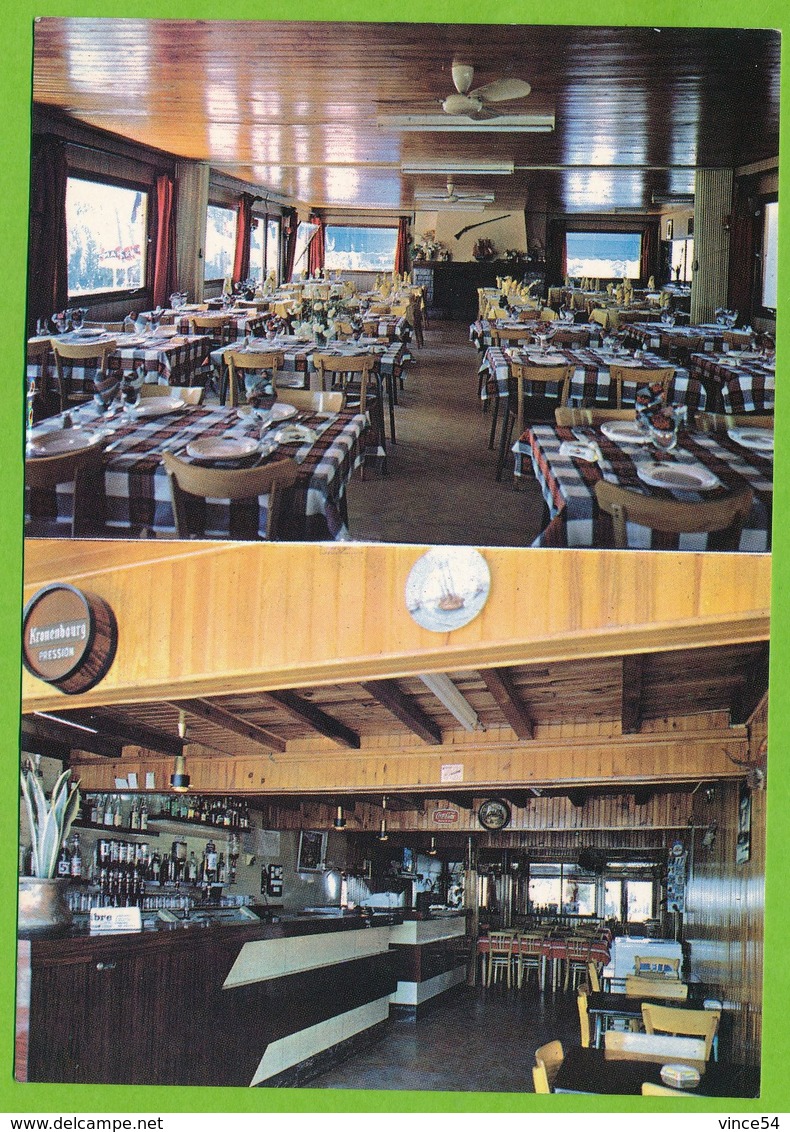 GRUISSAN PLAGE - Hôtel Restaurant Du Terrain Rond Prop. Mme Garrouste Carte Circulé 1970 - Autres & Non Classés
