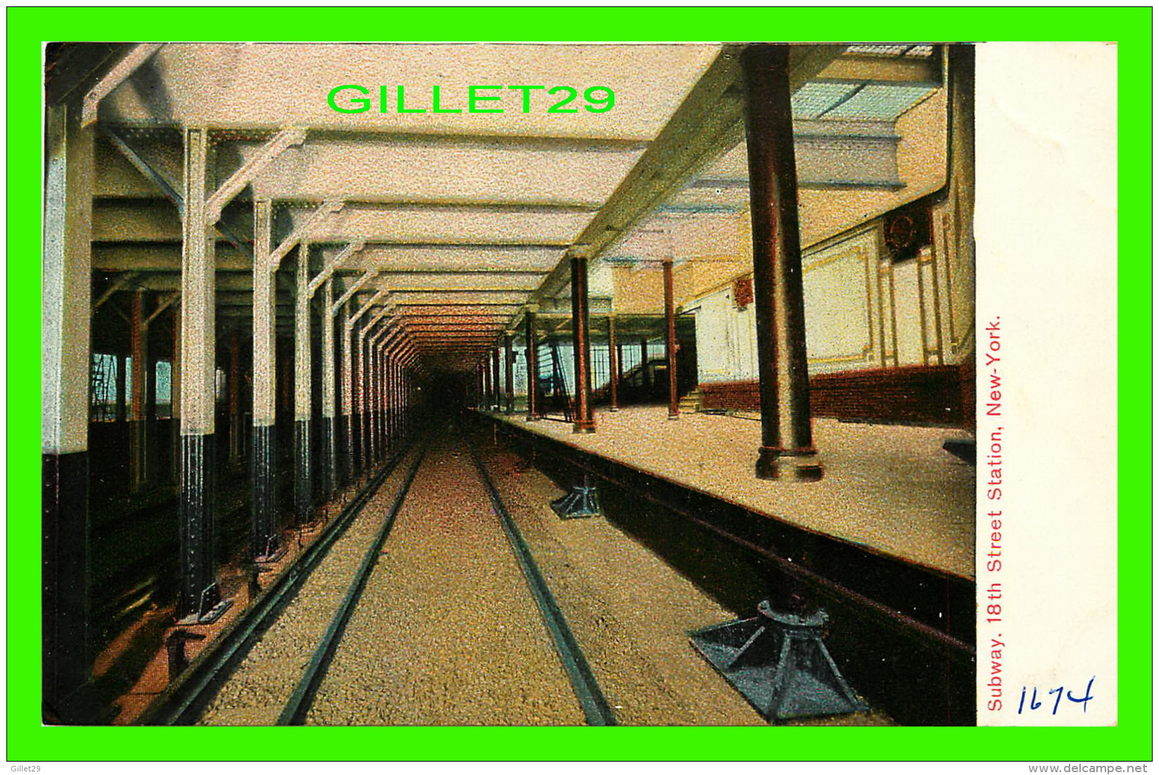 NEW YORK CITY, NY - SUBWAY, 18TH STREET STATION - - Transport