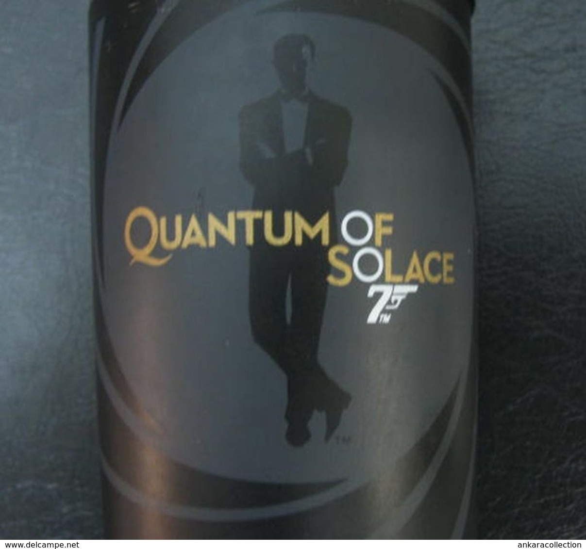 AC - QUANTUM OF SOLACE SMIRNOFF JAMES BOND 007 SHAKER EMPTY TIN BOX BLIK LIMITED EDITION FROM TURKEY - Cannettes