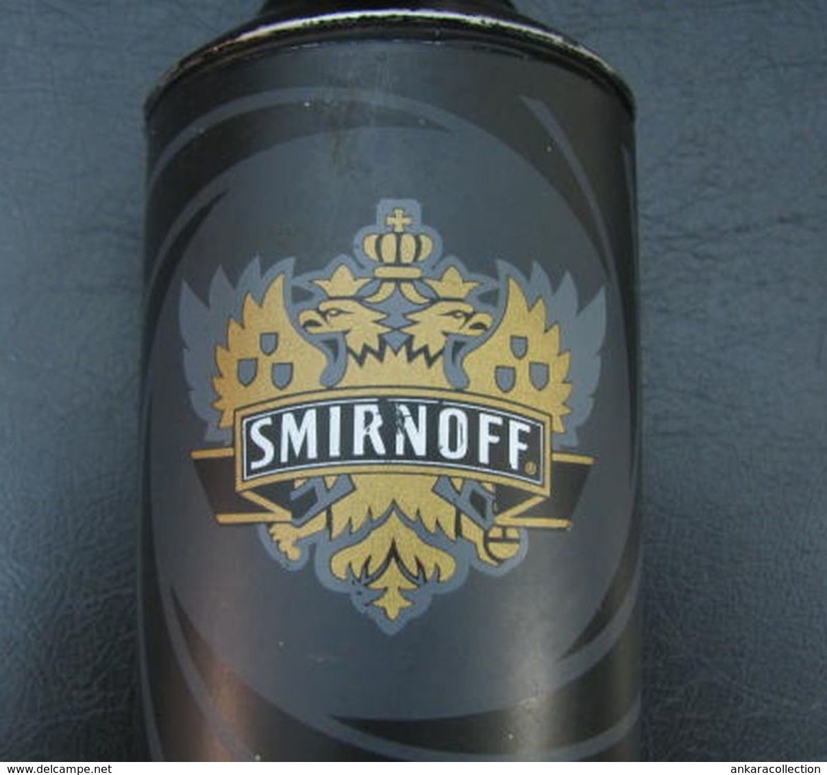 AC - QUANTUM OF SOLACE SMIRNOFF JAMES BOND 007 SHAKER EMPTY TIN BOX BLIK LIMITED EDITION FROM TURKEY