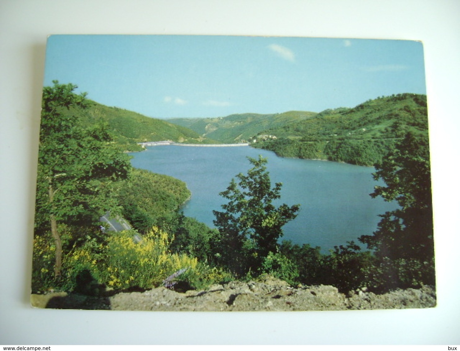 LAGO  DEL  PERTUSILLO   E DIGA      POTENZA   BASILICATA   NON  VIAGGIATA  COME DA FOTO - Potenza