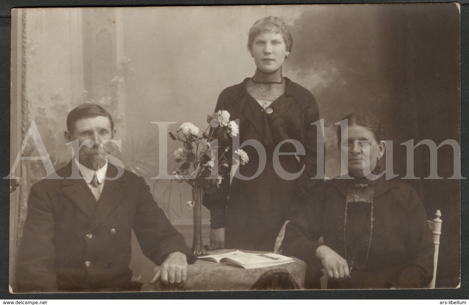 Photo Postcard / Foto / Photograph / Famille / Family / Photographer J. Apers / Antwerpen - Boom / Unused - Photographie