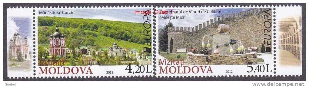 CEPT / Europa 2012 Moldavie N° 684 Et 685  ** Visitez ... - 2012