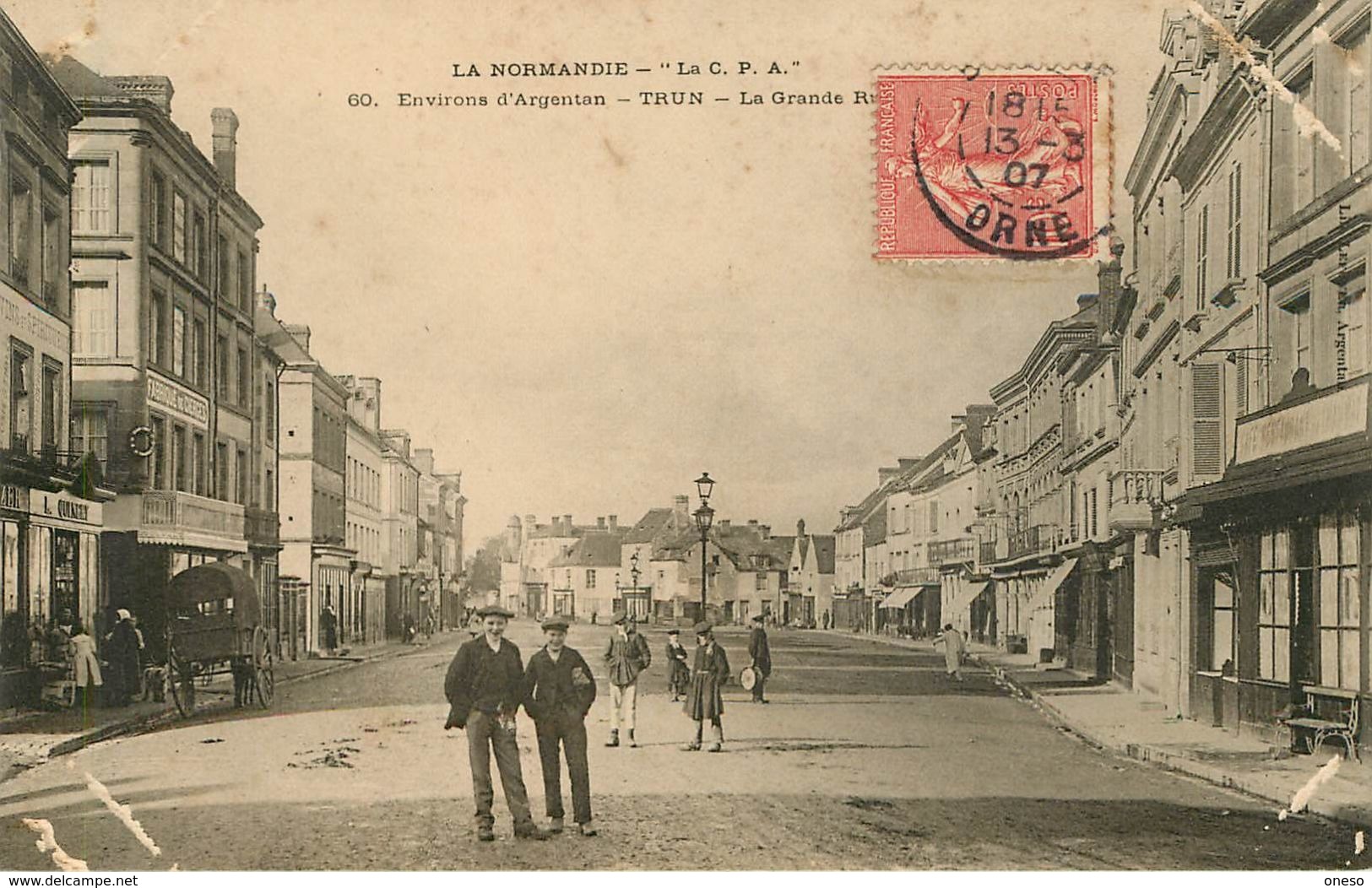 Orne - Lot N° 233 - Lots en vrac - Lot divers du département de l'Orne - Lot de 40 cartes