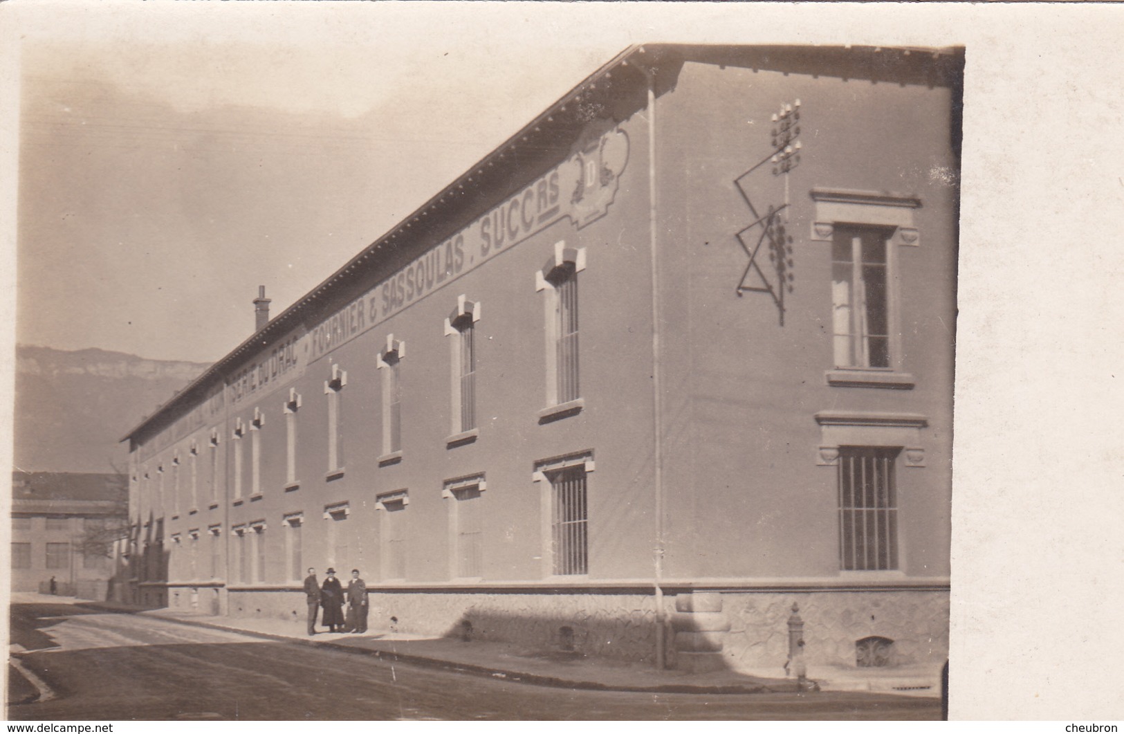 38. GRENOBLE. CARTE PHOTO. RARETE. CONFISERIE DU DRAC - Grenoble