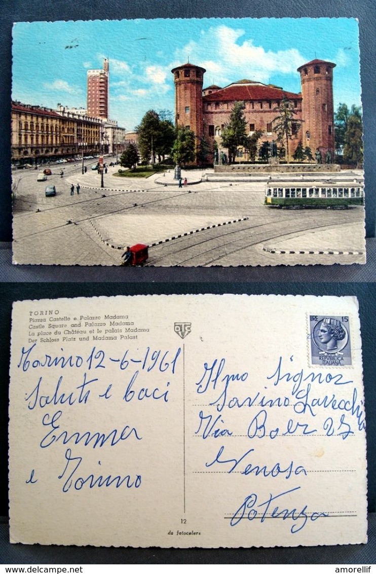 (FG.H22) TORINO - PIAZZA CASTELLO E PALAZZO MADAMA - Palazzo Madama