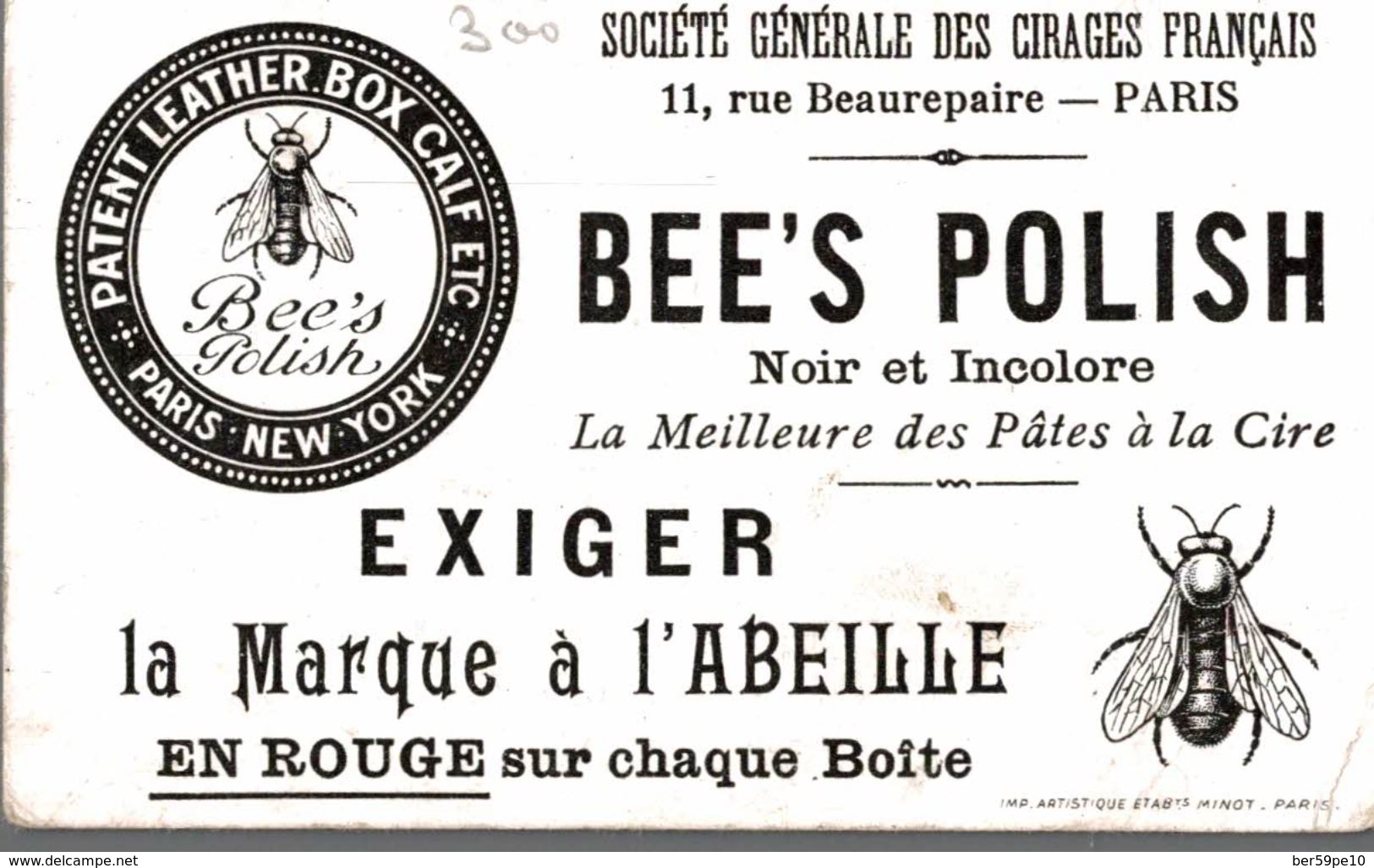 CHROMO SOCIETE DES CIRAGES FRANCAIS POISSON VOYAGEUR - Autres & Non Classés