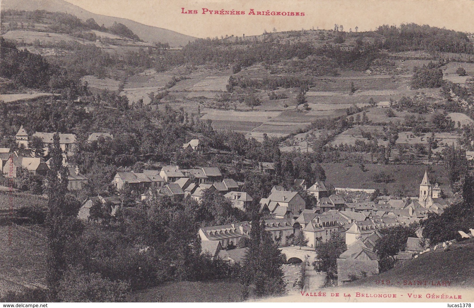 09 / SAINT LARY / VALLEE DE LA BELLONGUE / VUE GENERALE - Autres & Non Classés