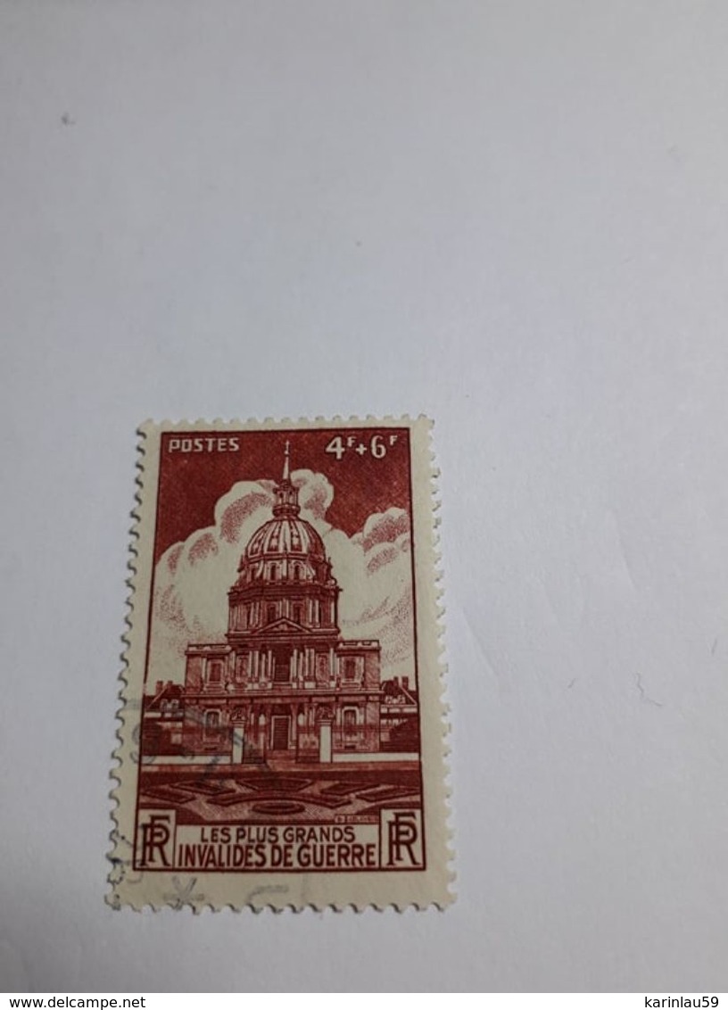 Timbre France 1946 : Pour Les Plus Grand Invalides De Guerre N° 751 Oblitéré - Unused Stamps