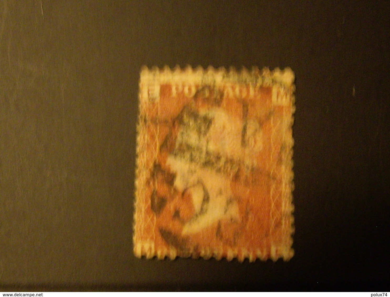 GRANDE BRETAGNE VR  Stamp 1858-64  Numero 26 Obliteration Lettres - Other & Unclassified