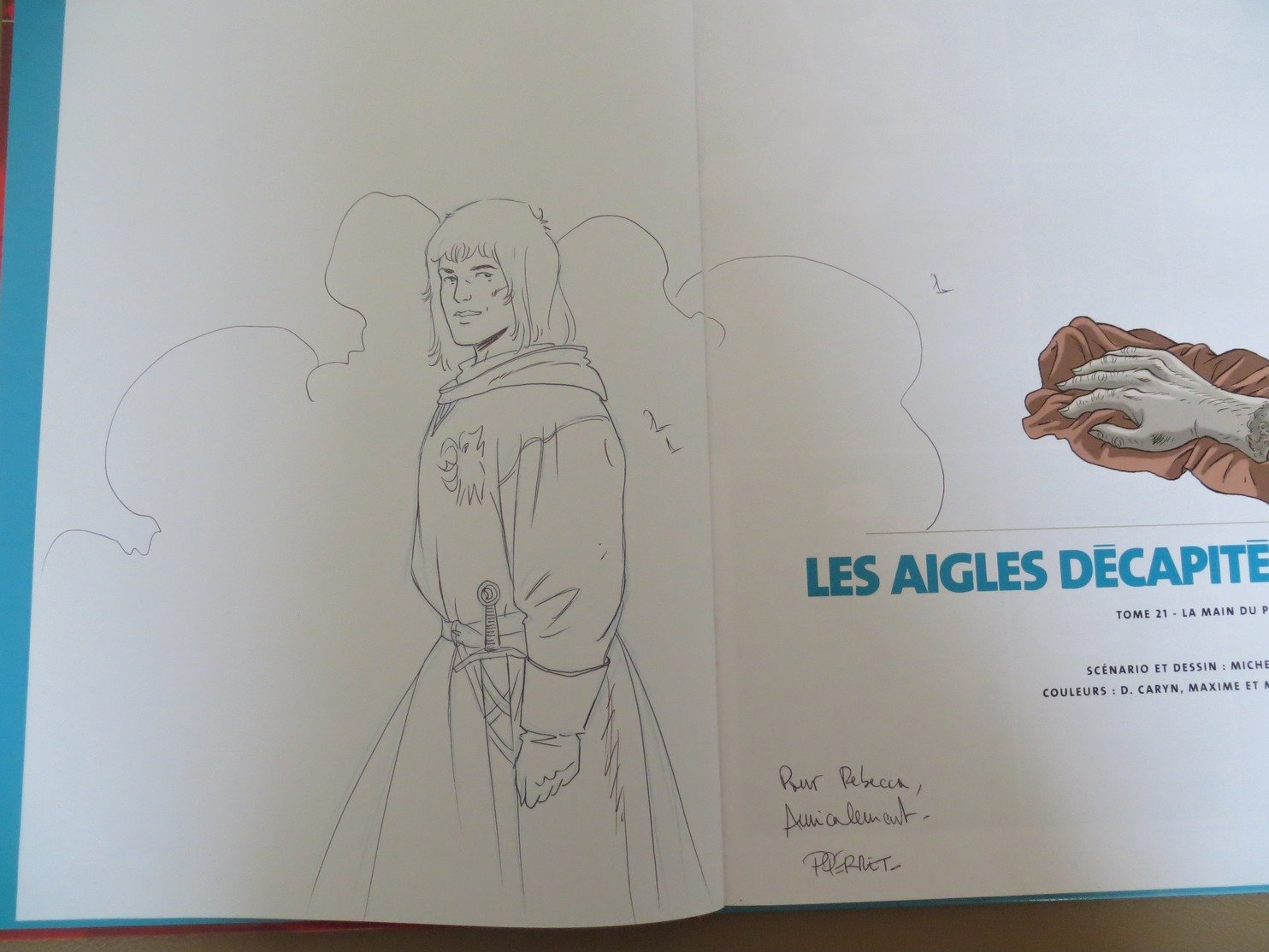 Les Aigles Décapitées De Michel PIERRET + Dédicace - Livres Dédicacés