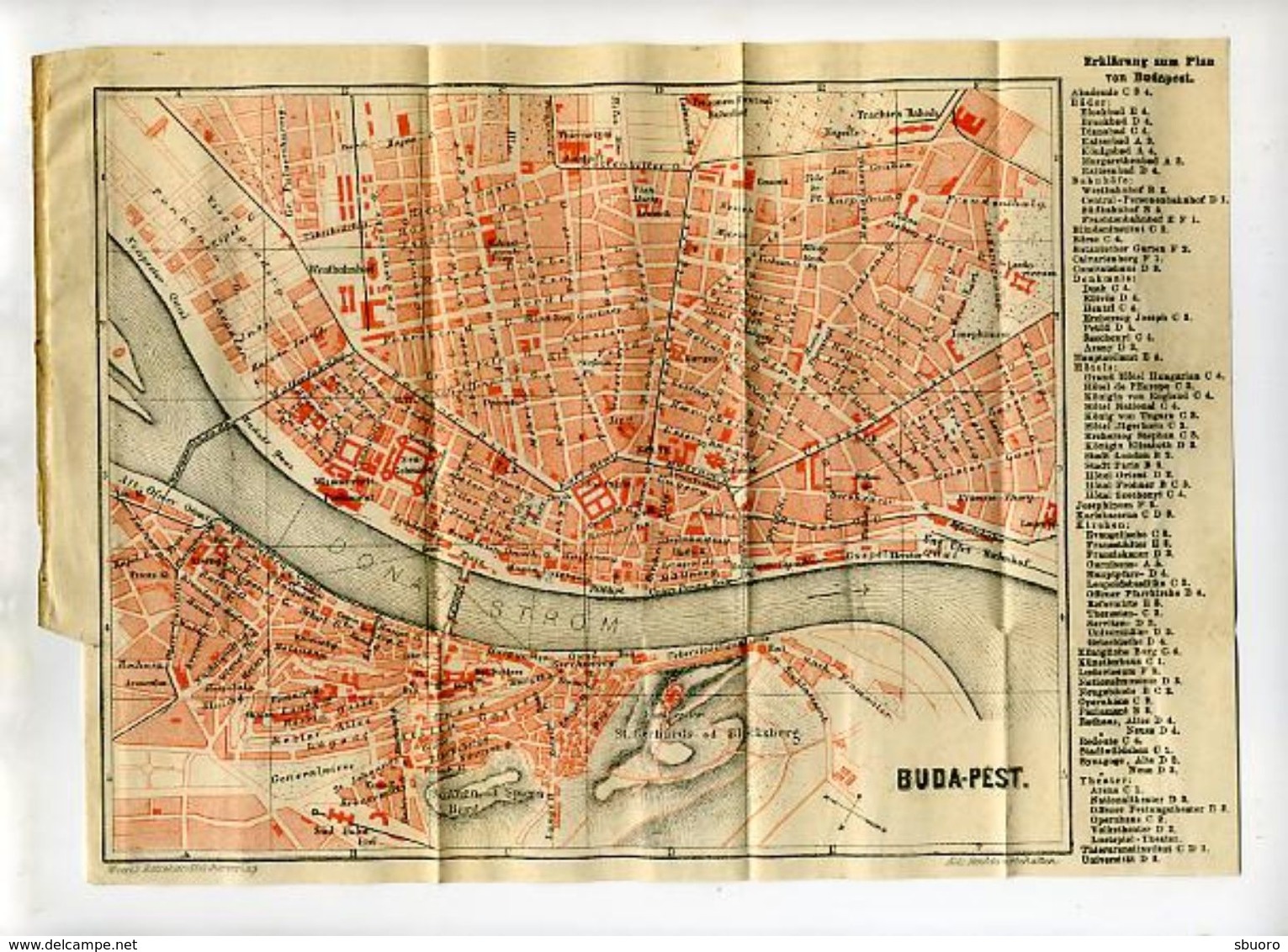 Führer Durch Budapest Und Umgebung - IV Auflage (1896) - Woerl's Reisehandbücher - Budapest