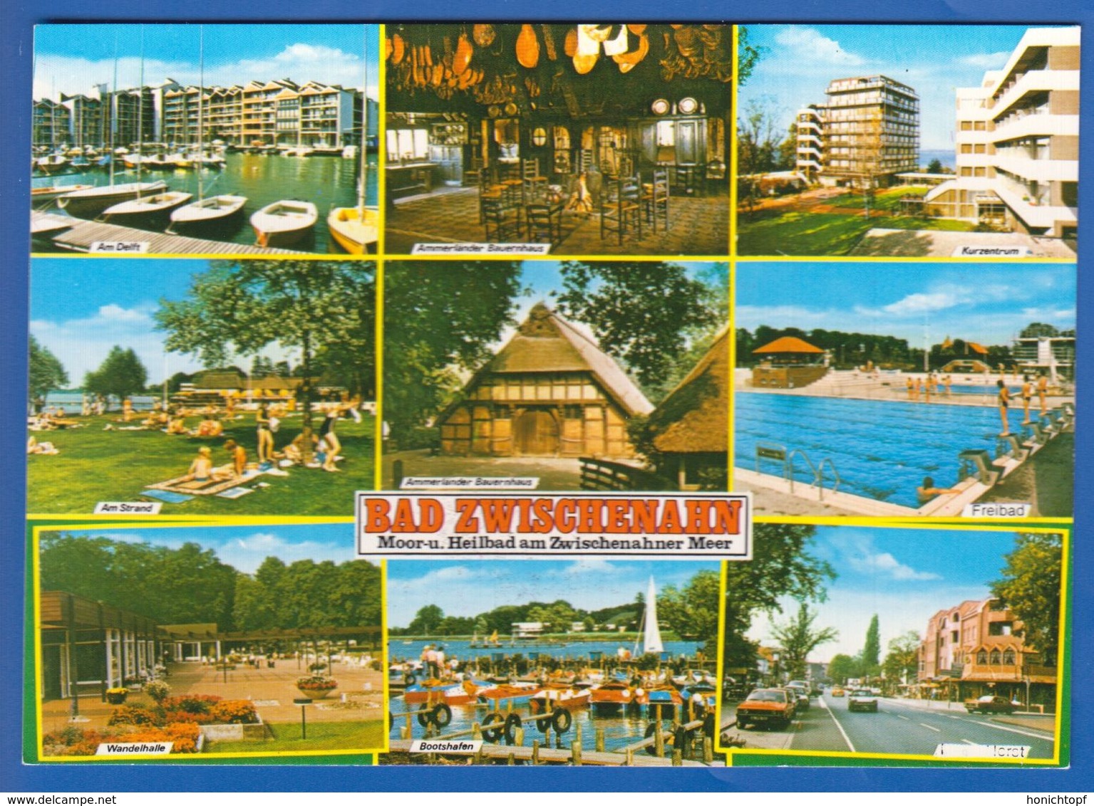 Deutschland; Bad Zwischenahn; Multibildkarte - Bad Zwischenahn