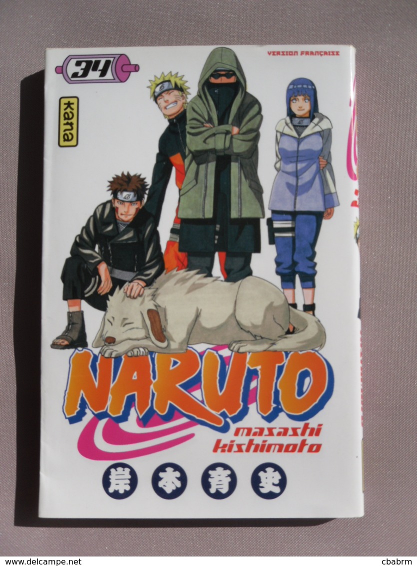 MANGA NARUTO N° 34 MASASHI KISHIMOTO KANA VERSION FRANCAISE - Mangas Version Française