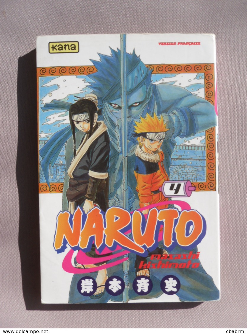 MANGA NARUTO N° 4 MASASHI KISHIMOTO KANA VERSION FRANCAISE - Manga [franse Uitgave]