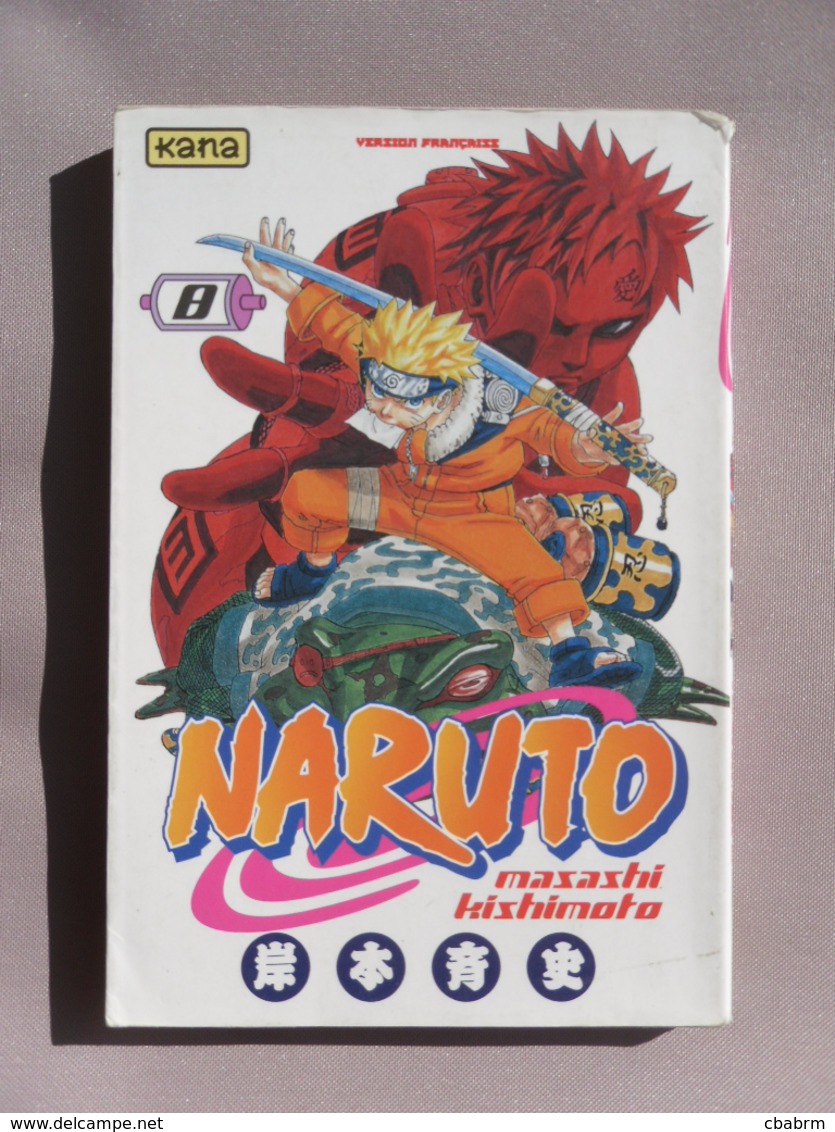 MANGA NARUTO N° 8 MASASHI KISHIMOTO KANA VERSION FRANCAISE - Mangas Version Française