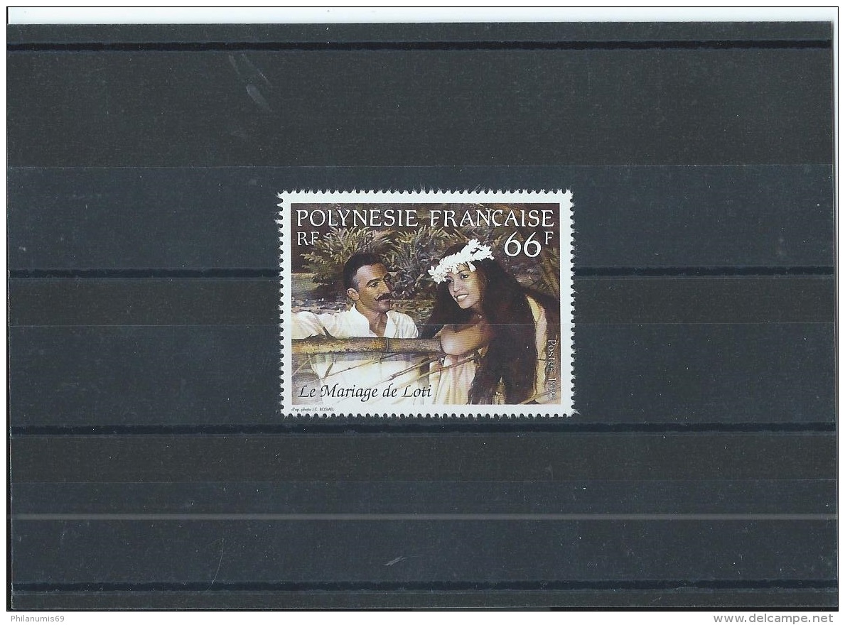 POLYNESIE 1995 - YT N° 482 NEUF SANS CHARNIERE ** (MNH) GOMME D'ORIGINE LUXE - Neufs