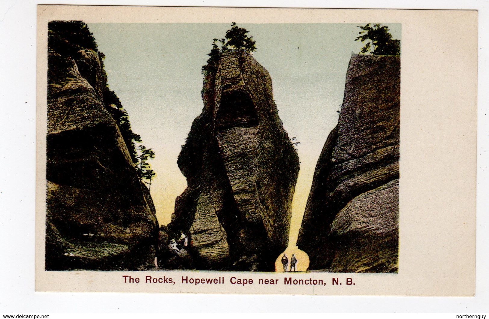 HOPEWELL CAPE, Near MONCTON, New Brunswick, Canada, The Rocks, 1907 Postcard - Autres & Non Classés