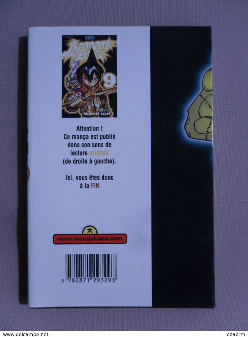 MANGA SHAMAN KING N° 9 HIROYUKI TAKEI En 2001 EDITION KANA - Mangas Version Française