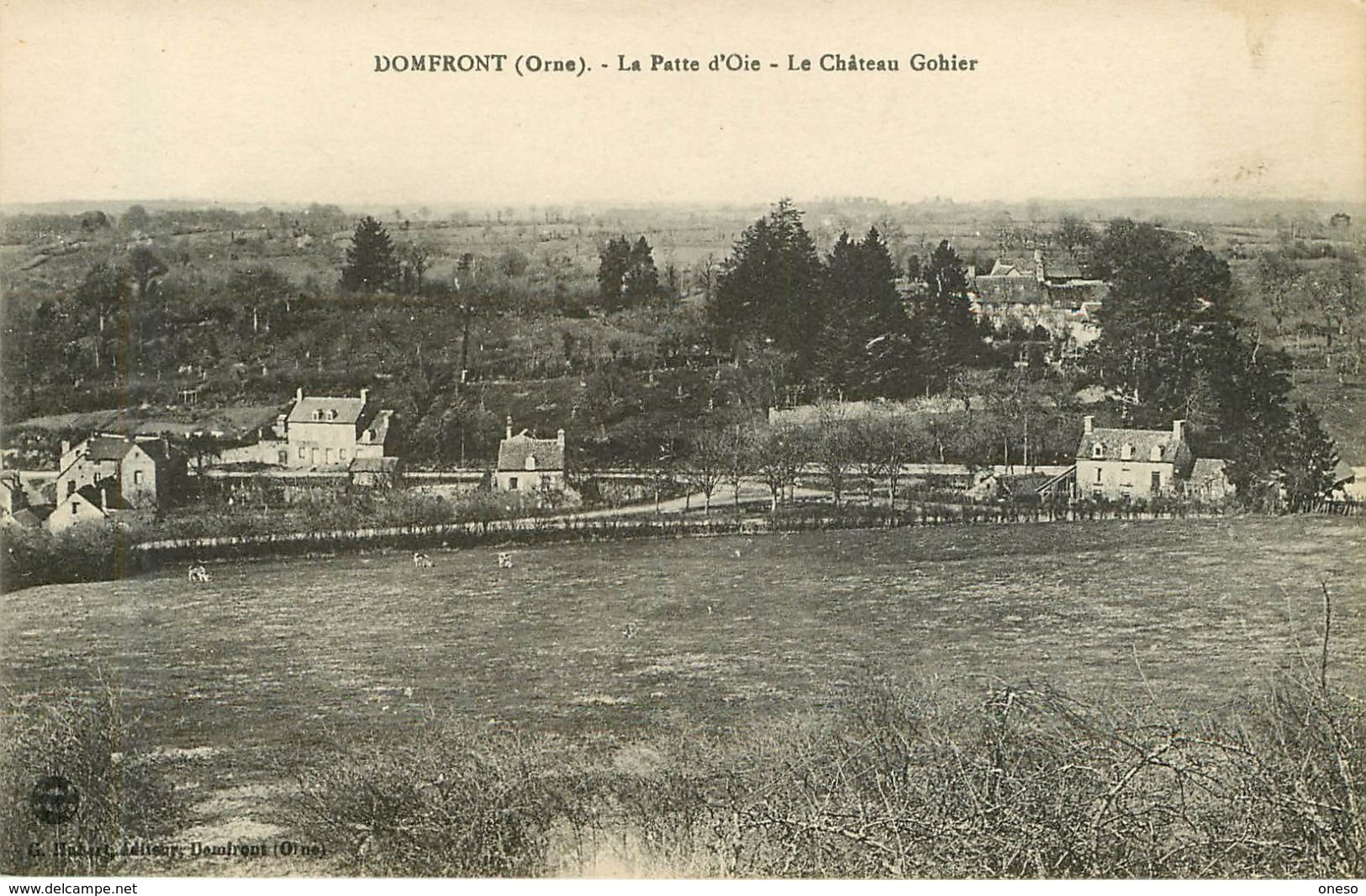 Orne - Lot N° 235 - Lots en vrac - Lot divers du département de l'Orne - Lot de 40 cartes