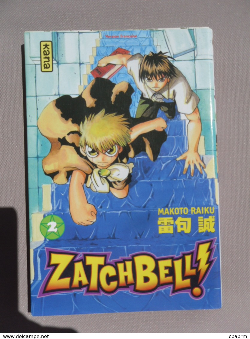 MANGA ZATCHBELL ! N° 2 MAKOTO RAIKU 2005 KANA - Mangas Version Française