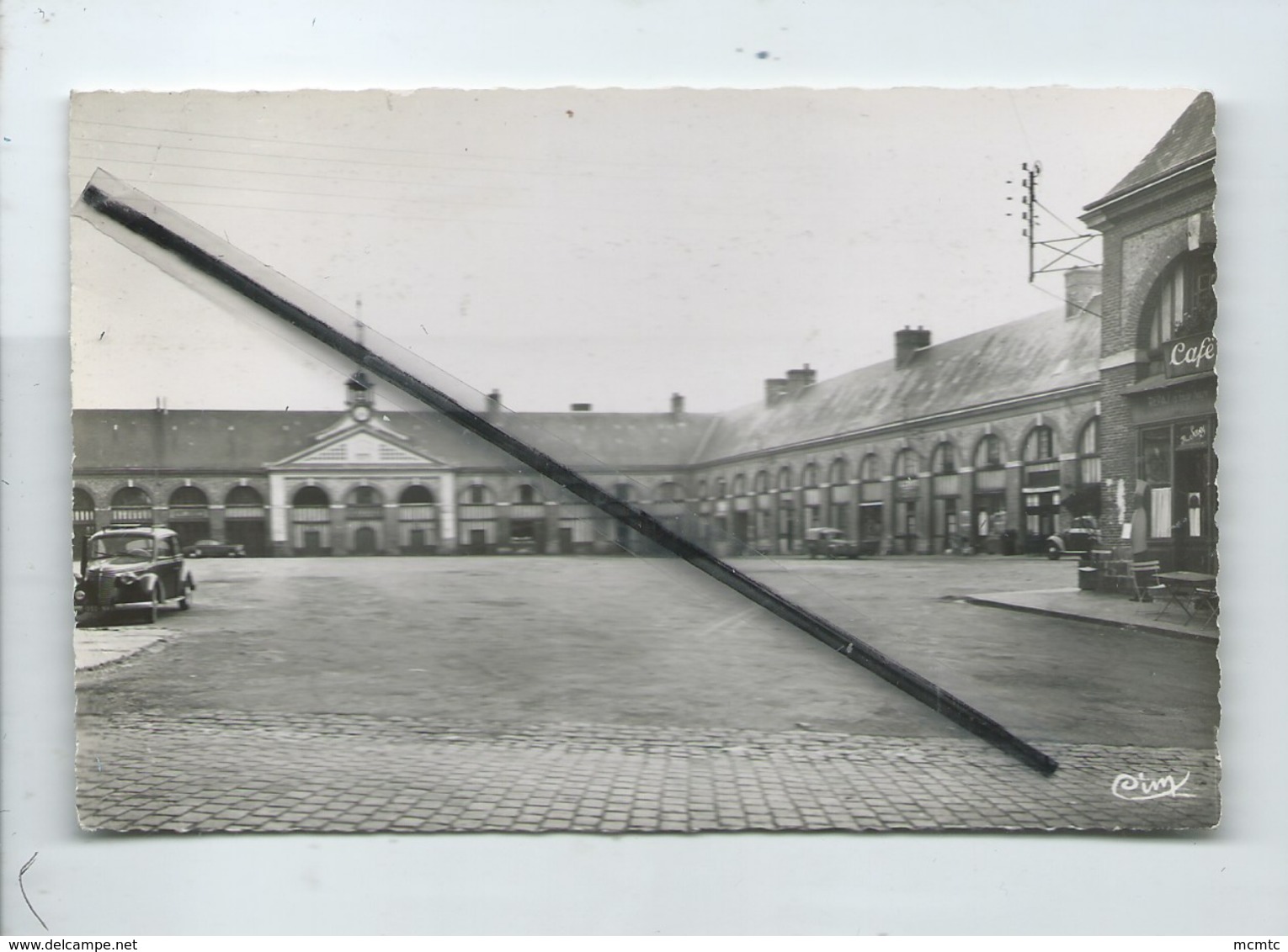 CPSM - Cany  -(S-Inf) - Place De La Libération  -(Cany Barville ) - Cany Barville