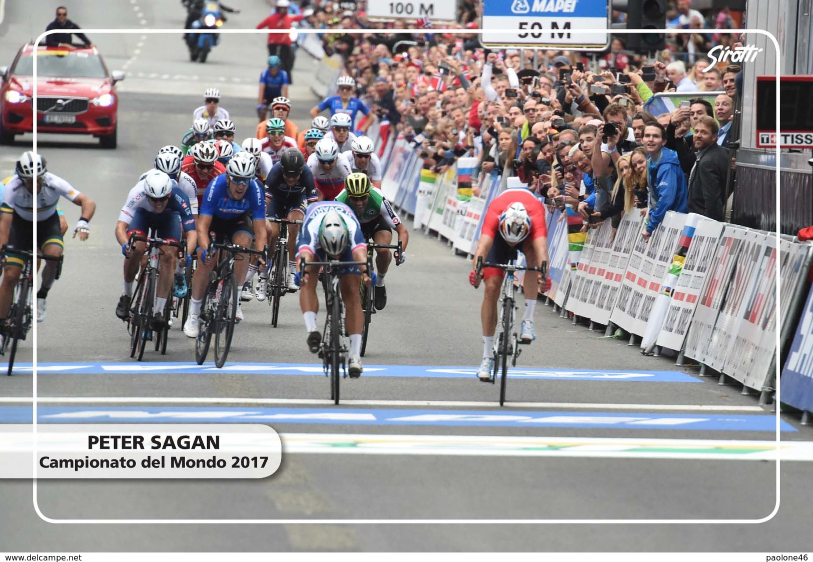 Ciclismo, Cyclisme, Cycling. Cartolina Col. Peter SAGAN - Ciclismo