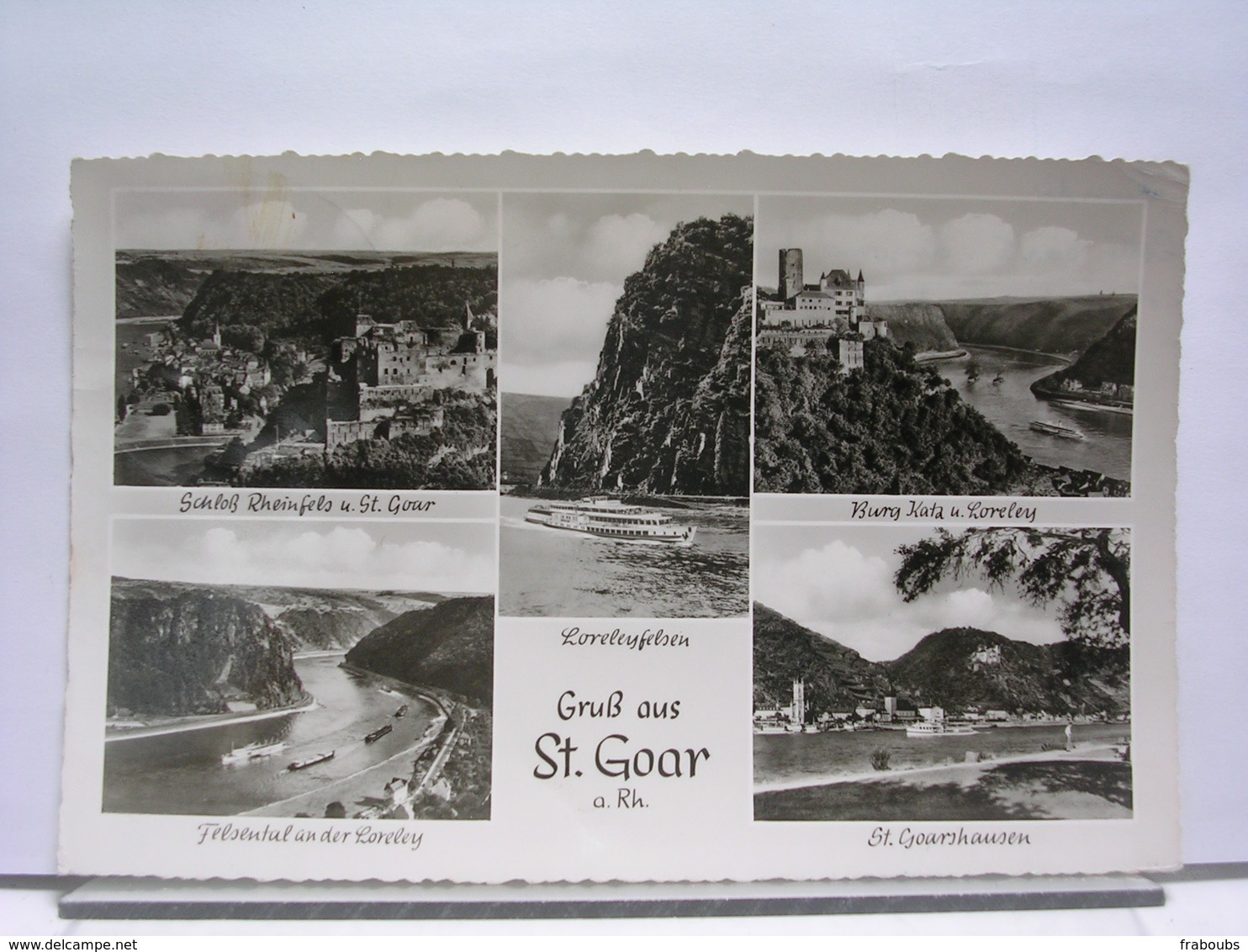 ALLEMAGNE - ST GOAR - LOT DE 4 CARTES - St. Goar