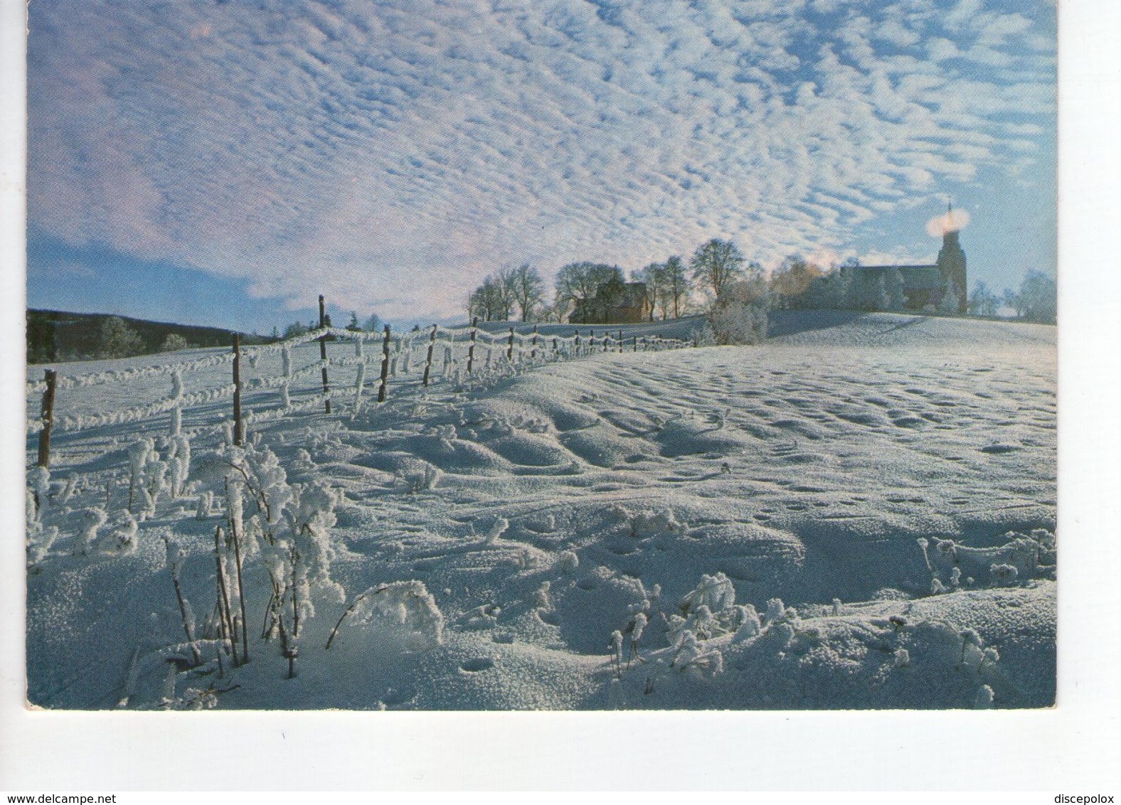 U2681 Panorama Innevato Su Cartolina Proveniente Dalla Valle D Aosta _ NN CIRC. - Altri & Non Classificati