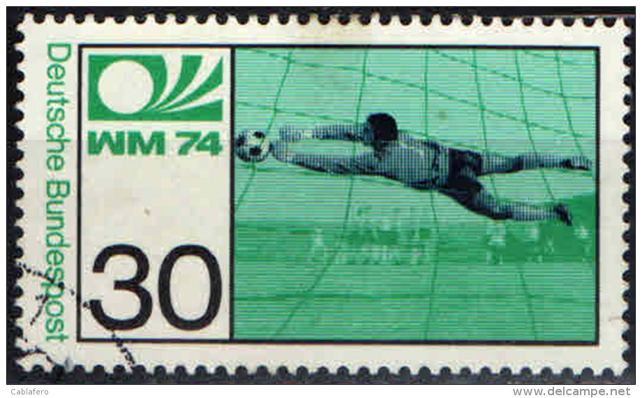 GERMANIA - 1974 - CAMPIONATO MONDIALE DI CALCIO A MONACO DI BAVIERA - USATO - Usati