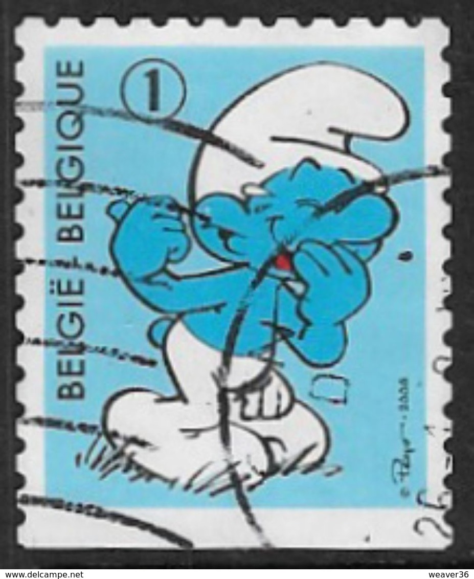 Belgium SG4206 2008 The Smurfs 1st Good/fine Used [36/30467/6D] - Used Stamps