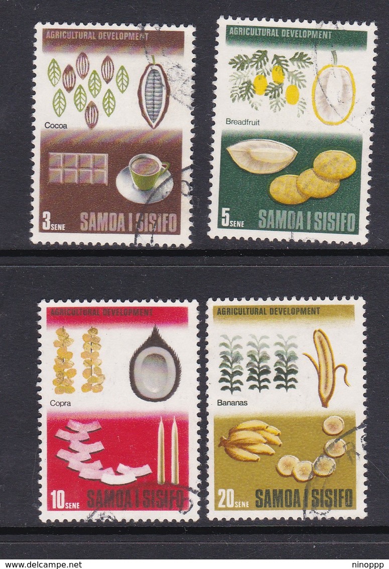 Samoa SG 298-301 1968 Agricoltural Development, Used - Samoa