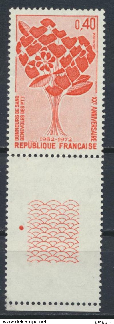 °°° FRANCE - Y&T N°1716 MNH 1972 °°° - Nuovi