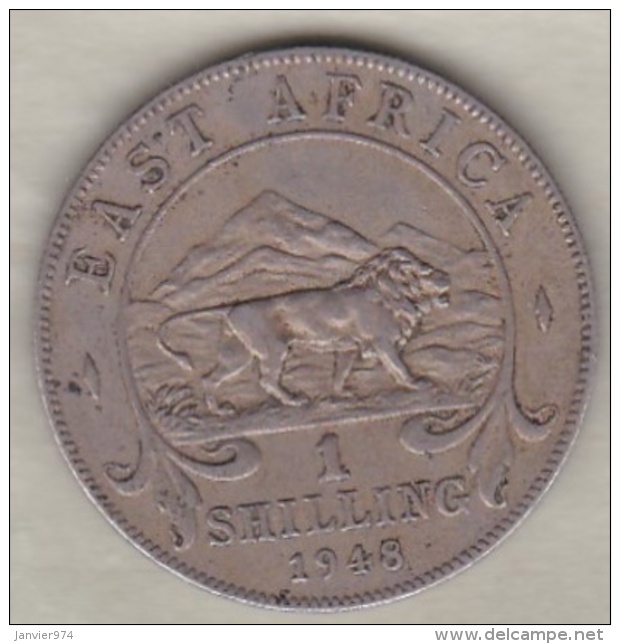 East Africa  1 Shilling 1948 George VI . KM# 31 - Colonie Britannique