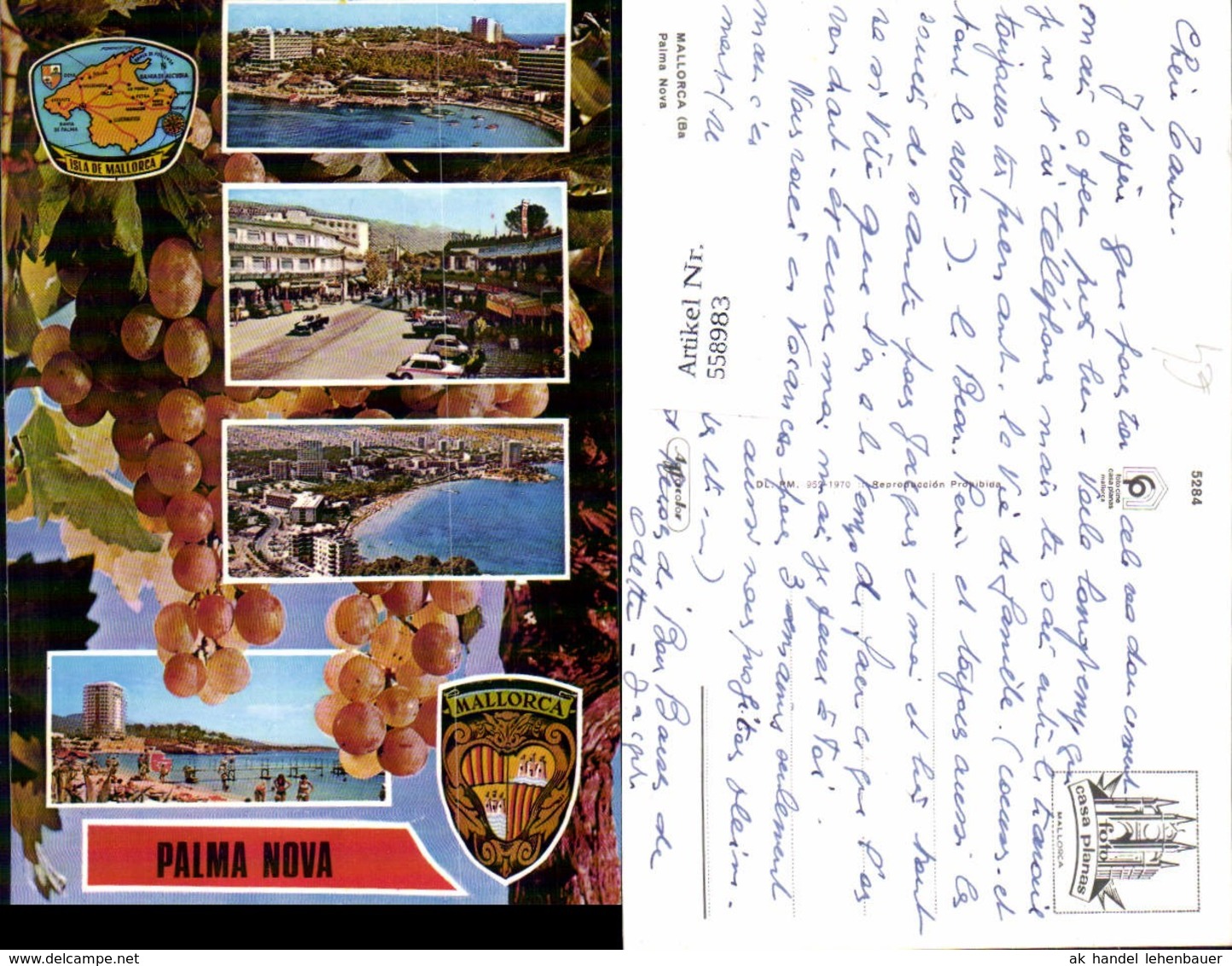 558983,Mehrbild Ak Spain Palma Nuva Mallorca - Sonstige & Ohne Zuordnung